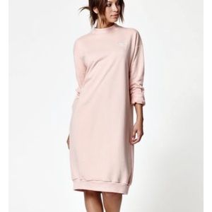 Adidas pink sweater dress